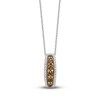 Thumbnail Image 0 of Le Vian Crème Brûlée Diamond Necklace 5/8 ct tw Round 14K Vanilla Gold