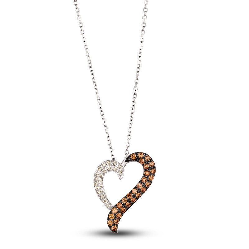 Main Image 1 of Le Vian Diamond Necklace 1/3 ct tw 14K Vanilla Gold
