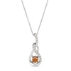 Thumbnail Image 1 of Le Vian Chocolate Diamond Necklace 1/2 ct tw 14K Vanilla Gold