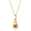 Thumbnail Image 1 of Le Vian Chocolate Diamond Necklace 1/2 ct tw 14K Honey Gold