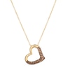 Thumbnail Image 1 of Le Vian Diamond Necklace 1/5 ct tw Round 14K Honey Gold