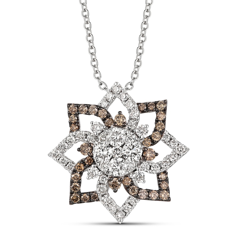 Main Image 1 of Le Vian Diamond Necklace 7/8 ct tw 14K Vanilla Gold