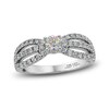 Thumbnail Image 1 of THE LEO First Light Diamond Ring 1 ct tw Round 14K White Gold