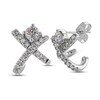 Thumbnail Image 1 of THE LEO First Light Diamond Earrings 3/4 ct tw Round 14K White Gold