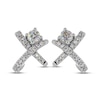 Thumbnail Image 1 of THE LEO First Light Diamond Earrings 3/4 ct tw Round 14K White Gold