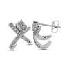 Thumbnail Image 2 of THE LEO First Light Diamond Earrings 3/4 ct tw Round 14K White Gold
