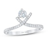 Thumbnail Image 0 of THE LEO First Light Diamond Ring 1/2 ct tw Round 14K White Gold
