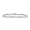 Thumbnail Image 1 of THE LEO First Light Diamond Bracelet 2-1/2 ct tw Round 14K White Gold