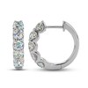 Thumbnail Image 2 of THE LEO First Light Diamond Earrings 2 ct tw Round 14K White Gold
