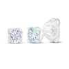 Thumbnail Image 1 of THE LEO First Light Diamond Solitaire Stud Earrings 1/4 ct tw Round 14K White Gold (I1/I)