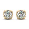 Thumbnail Image 2 of THE LEO First Light Diamond Solitaire Earrings 3/4 ct tw 14K Yellow Gold (I1/I)