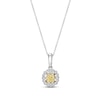 Thumbnail Image 1 of Le Vian Sunny Yellow Diamond Necklace 1/2 ct tw 14K White Gold