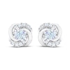 Thumbnail Image 2 of THE LEO First Light Diamond Earrings 1/3 ct tw 14K White Gold