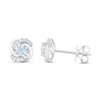 Thumbnail Image 3 of THE LEO First Light Diamond Earrings 1/3 ct tw 14K White Gold