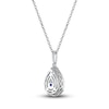 Vera Wang WISH Diamond Necklace 3/8 ct tw Round 10K White Gold