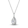Vera Wang WISH Diamond Necklace 3/8 ct tw Round 10K White Gold