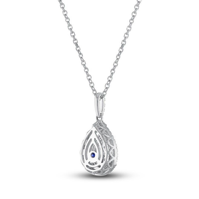 Vera Wang WISH Diamond Necklace 3/8 ct tw Round 10K White Gold