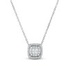 Vera Wang WISH Diamond Pendant Necklace 3/8 ct tw 10K White Gold
