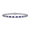 Thumbnail Image 0 of Vera Wang WISH Diamond Bracelet 1/3 ct tw Round 10K White Gold