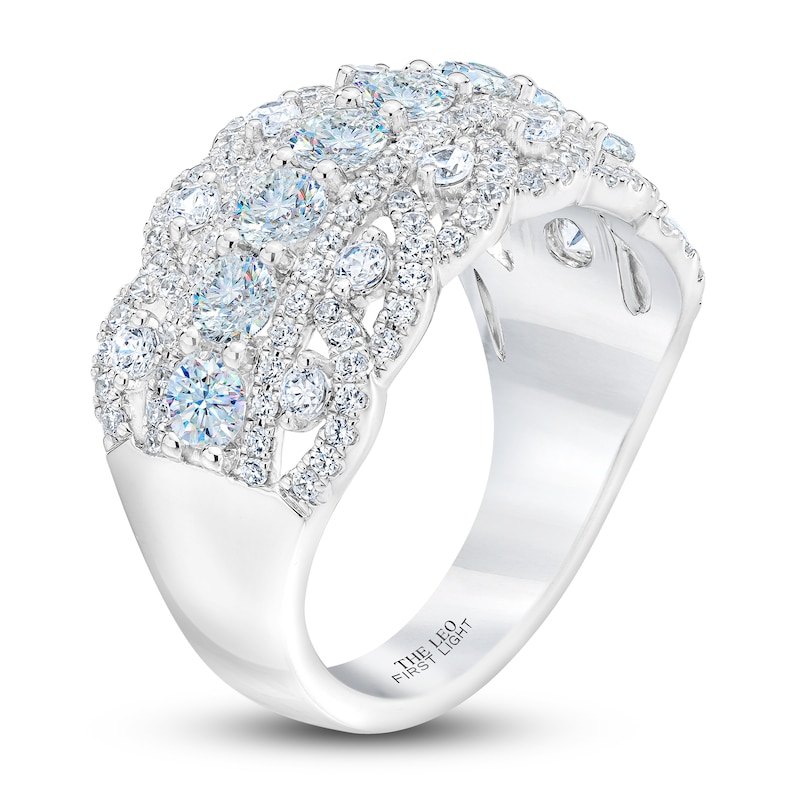 Main Image 2 of THE LEO First Light Diamond Ring 2 ct tw Round 14K White Gold