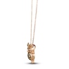 Thumbnail Image 1 of Le Vian Diamond Owl Pendant Necklace 1/4 ct tw Diamonds 14K Rose Gold 19"