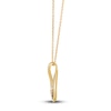 Thumbnail Image 2 of Le Vian Chocolate Diamond Necklace 5/8 ct tw Round 14K Honey Gold