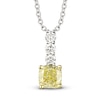 Thumbnail Image 0 of Le Vian Sunny Yellow Diamond Necklace 1/2 ct tw Platinum