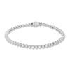 Thumbnail Image 1 of Diamond Tennis Bracelet 2 ct tw Round 18K White Gold