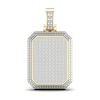 Thumbnail Image 1 of Men's Diamond Charm 1-1/4 ct tw Round 10K Yellow Gold