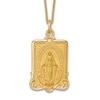 Thumbnail Image 1 of Miraculous Virgin Mary Medal Pendant Necklace 14K Yellow Gold