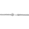 Hearts Desire Diamond Tennis Bracelet 2 ct tw Round 18K White Gold 7"