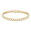 Thumbnail Image 1 of Diamond Tennis Bracelet 4 ct tw Round 18K Yellow Gold 7"