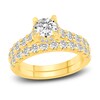 Thumbnail Image 1 of Diamond Bridal Set 1-1/2 ct tw Round 14K Yellow Gold