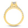Thumbnail Image 2 of Diamond Bridal Set 1-1/2 ct tw Round 14K Yellow Gold
