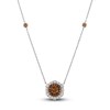 Thumbnail Image 1 of Le Vian Diamond Necklace 1-1/3 ct tw Round Platinum 18.75"