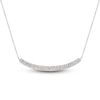 Thumbnail Image 1 of Le Vian Diamond Necklace 7/8 ct tw Round 14K Vanilla Gold 17"