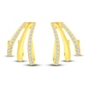 Thumbnail Image 2 of Diamond Earrings 1/2 ct tw Round 10K Yellow Gold