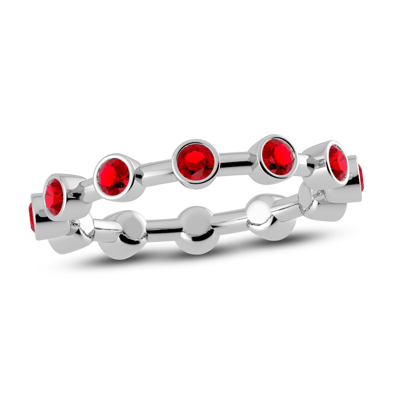 Main Image 1 of Juliette Maison Natural Ruby Ring 10K White Gold