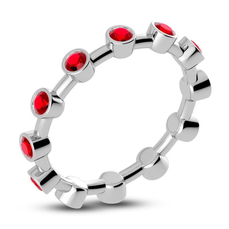 Main Image 2 of Juliette Maison Natural Ruby Ring 10K White Gold