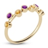 Thumbnail Image 2 of Juliette Maison Natural Amethyst & Natural Citrine Ring 10K Yellow Gold