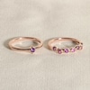 Thumbnail Image 4 of Juliette Maison Natural Peridot Starburst Ring 10K Yellow Gold