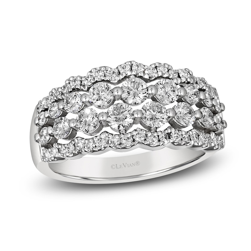 Le Vian Diamond Ring 1-1/5 ct tw Round Platinum