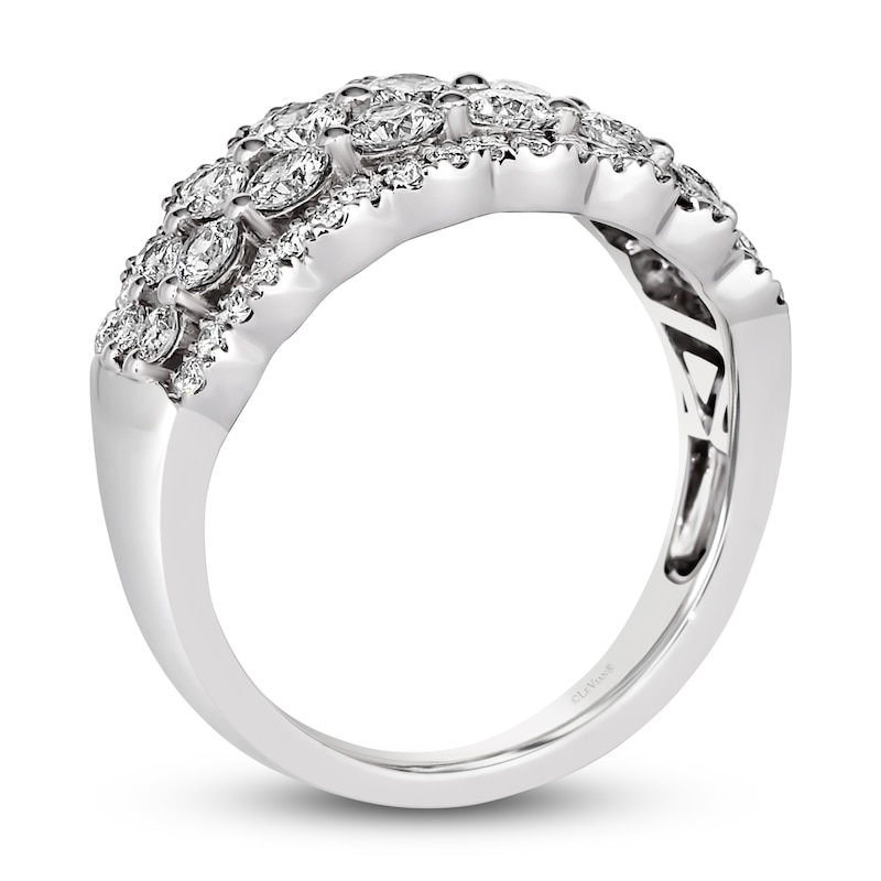 Le Vian Diamond Ring 1-1/5 ct tw Round Platinum