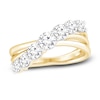 Thumbnail Image 0 of Lab-Created Diamond Ring 1-1/2 ct tw Round 14K Yellow Gold
