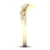 Thumbnail Image 3 of Diamond Milgrain Ring 1/10 ct tw Round 14K Yellow Gold