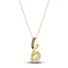 Thumbnail Image 0 of Le Vian Diamond Pendant Necklace 1/4 ct tw Round 14K Honey Gold 19"