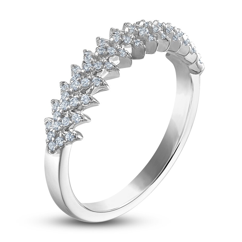 Vera Wang WISH Diamond Ring 1/4 ct tw Round 10K White Gold