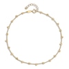 Thumbnail Image 4 of Diamond-Cut Bead Anklet 14K Yellow Gold 9"