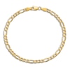 Thumbnail Image 1 of Figaro Chain Anklet 14K Yellow Gold 9"