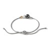 John Hardy Cultured Tahitian & Cultured Freshwater Pearl Bolo Bracelet 18K Yellow Gold/Sterling Silver